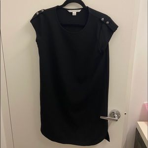 Black Diane von Furstenberg Shift Dress Size 4